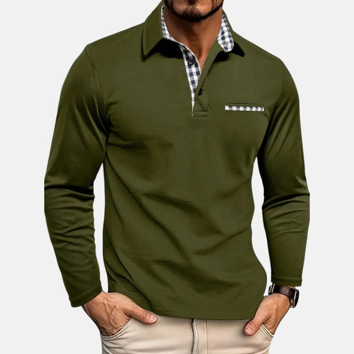 Karokontrast | Polo mit Kontrastdetails