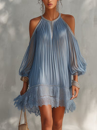 Wolkenblau™ | Off-Shoulder Minikleid
