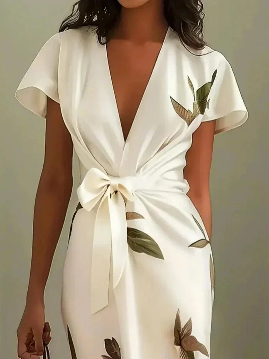 Harper Wickelkleid – Wickeldetail