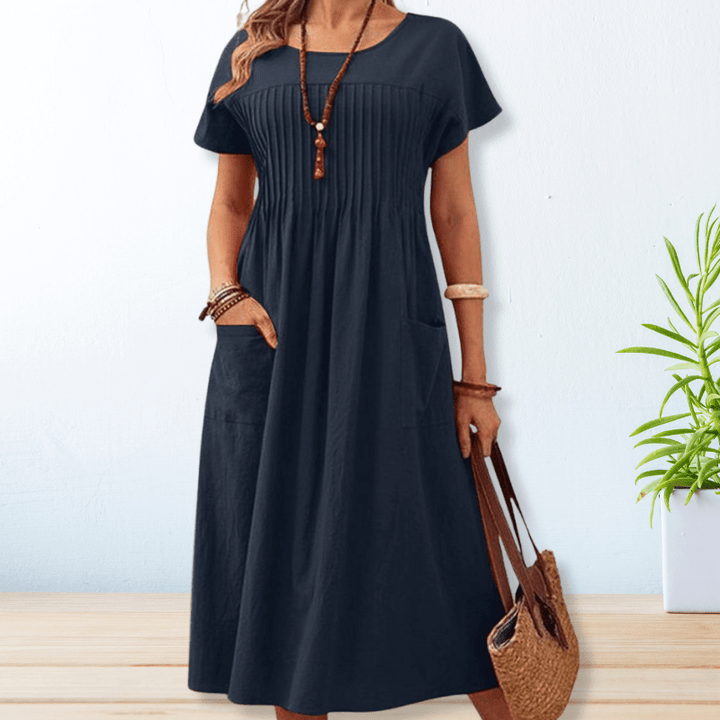 Taschenzauber | Elegantes Kleid mit Taschen