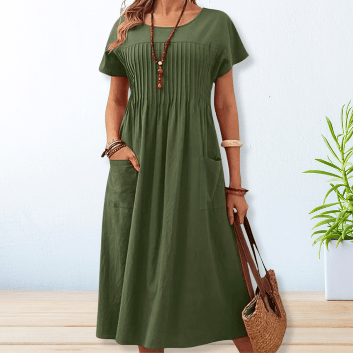 Taschenzauber | Elegantes Kleid mit Taschen