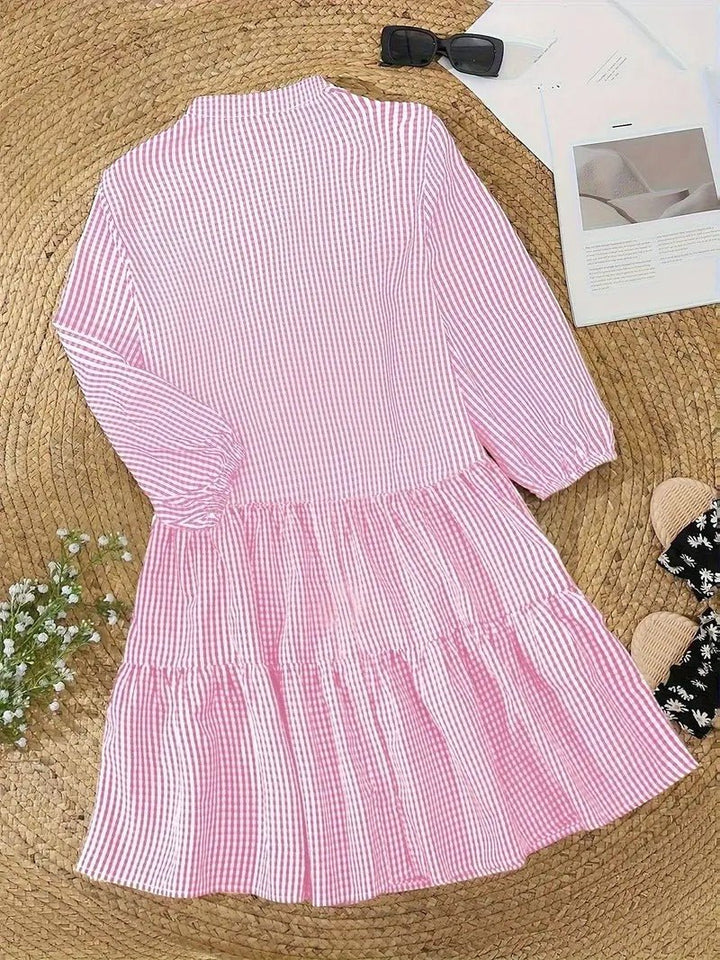 Karotraum | Legeres Kariertes Kleid