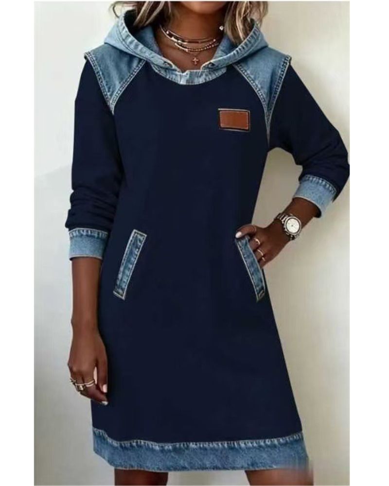 Angelicahoodie | Moderne Kleid mit Kapuze