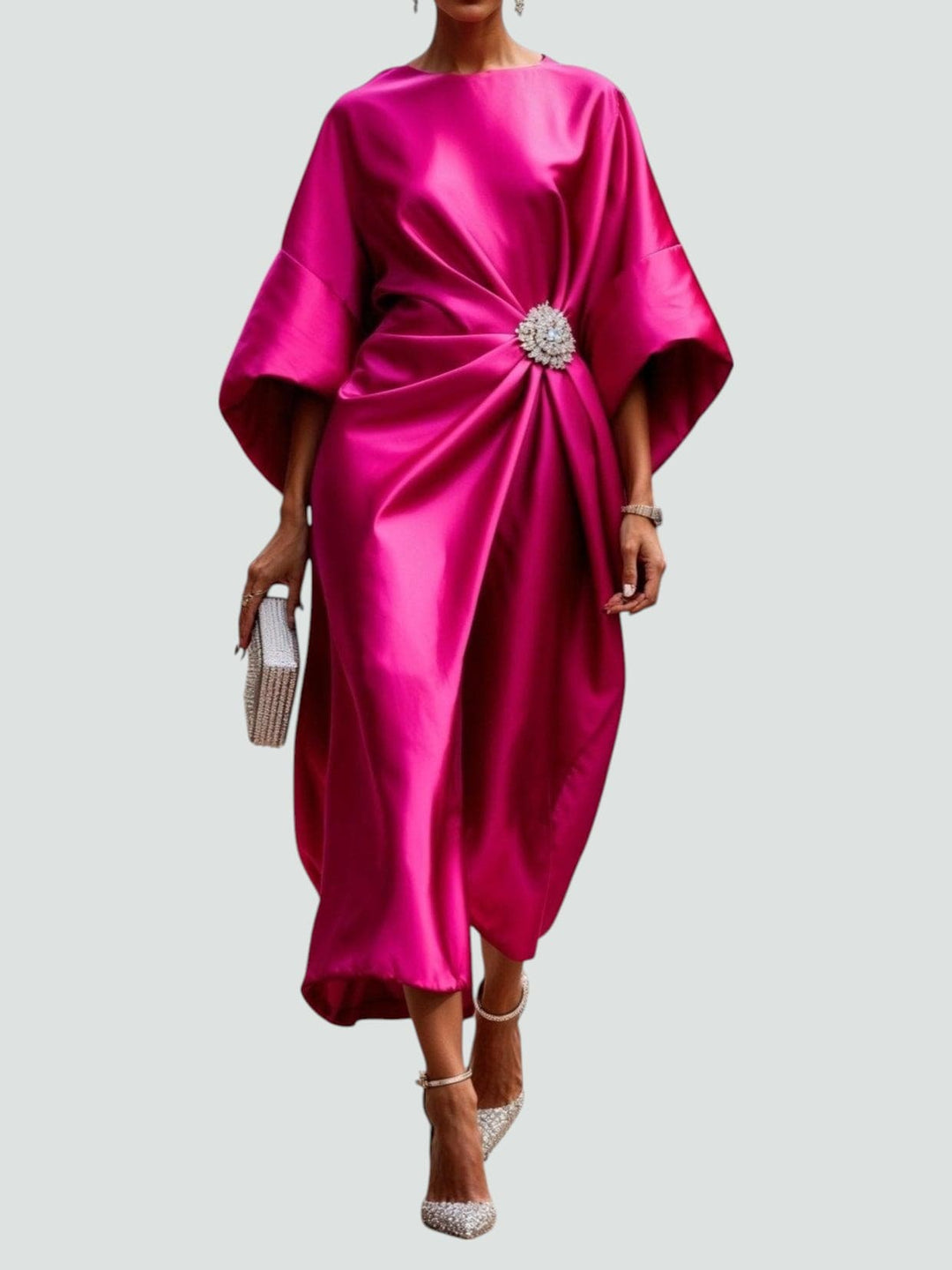 Annalena langes Abendkleid in Rosa