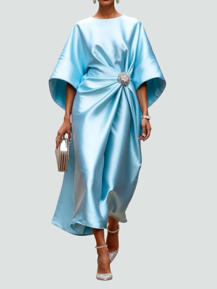Annalena langes Abendkleid in Türkis