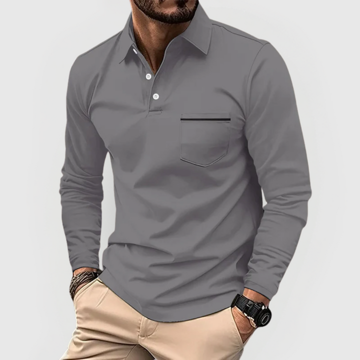 Rafaeletasche | Elegantes Polo mit Brusttasche