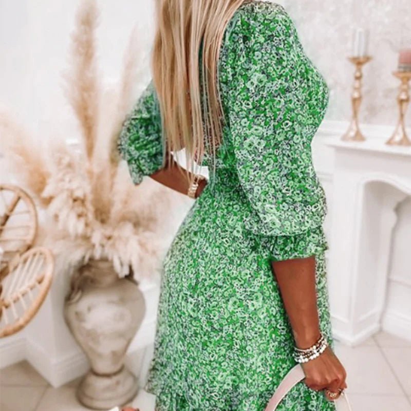 Frühlingszauber | Elegantes Blumenkleid