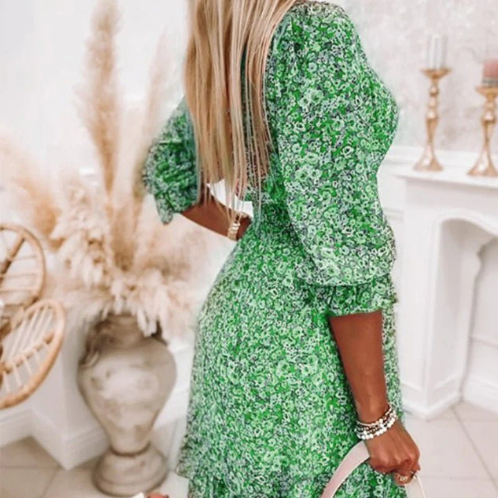 Frühlingszauber | Elegantes Blumenkleid