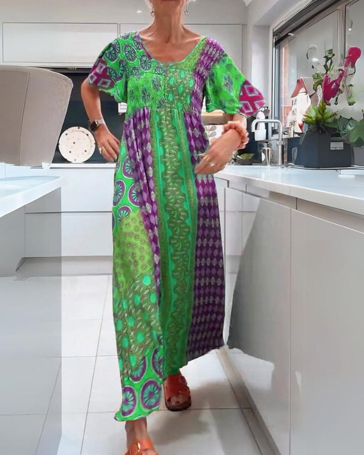 Ashboho | Buntes Bohemian-Kleid