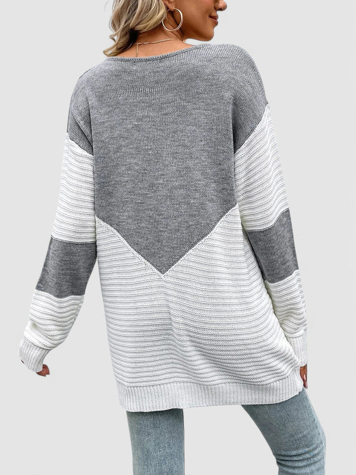 Strickharmonie | Weicher Alltagspullover