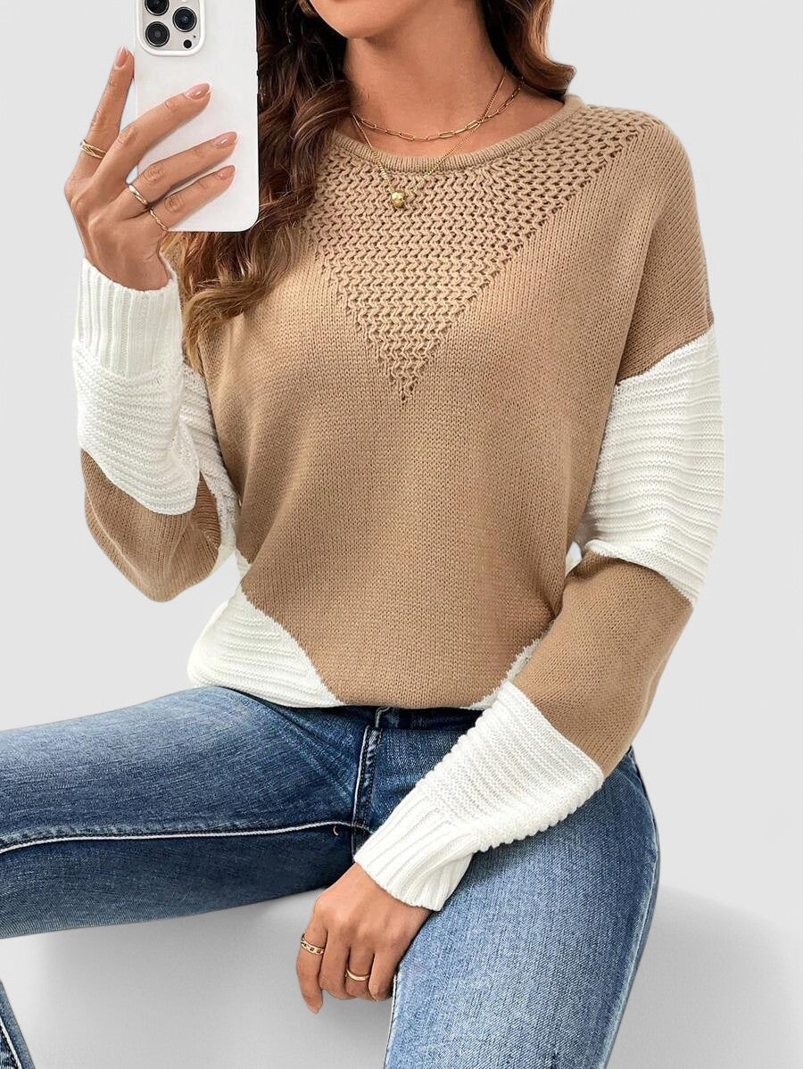Strickharmonie | Weicher Alltagspullover