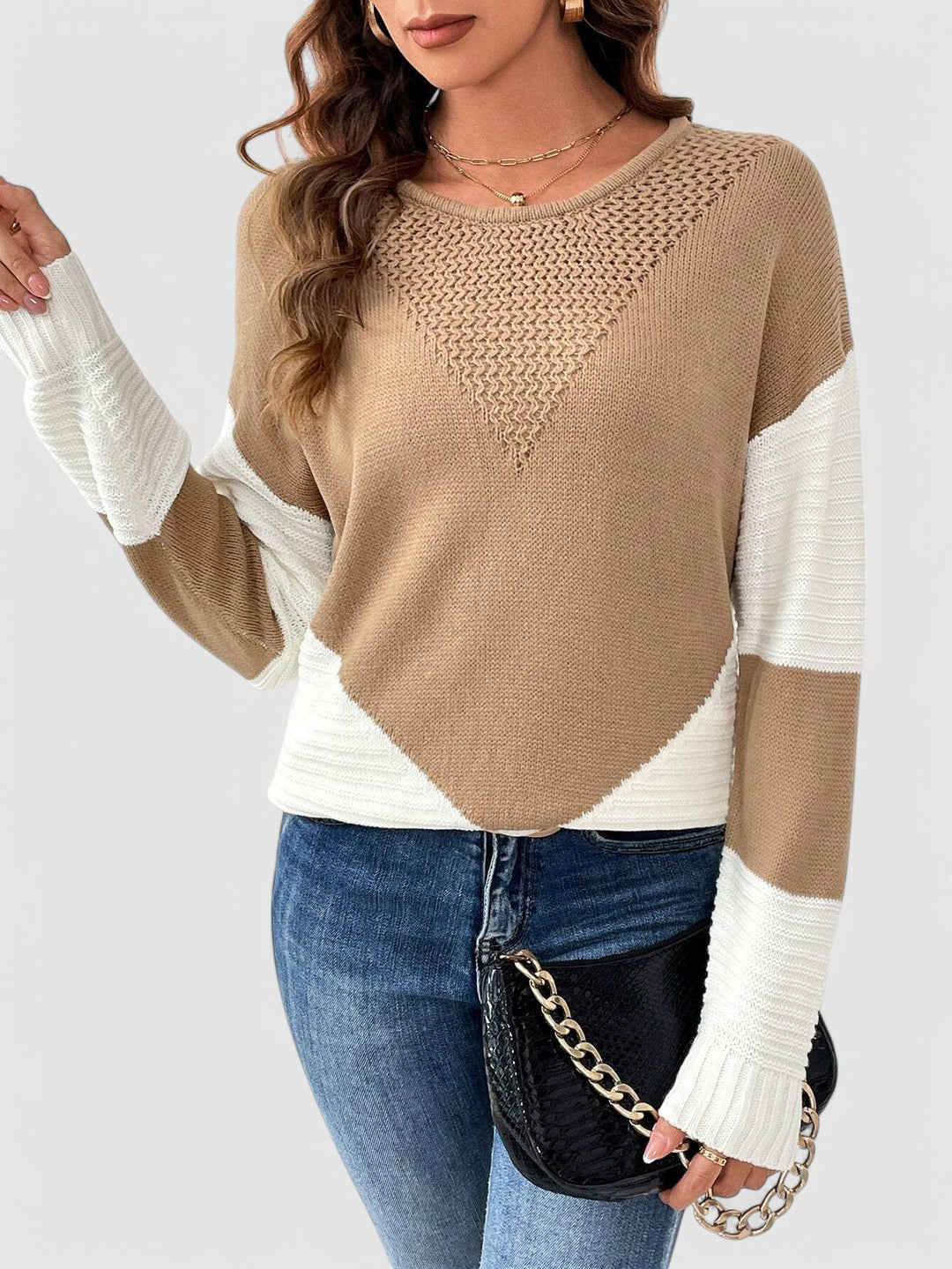 Strickharmonie | Weicher Alltagspullover