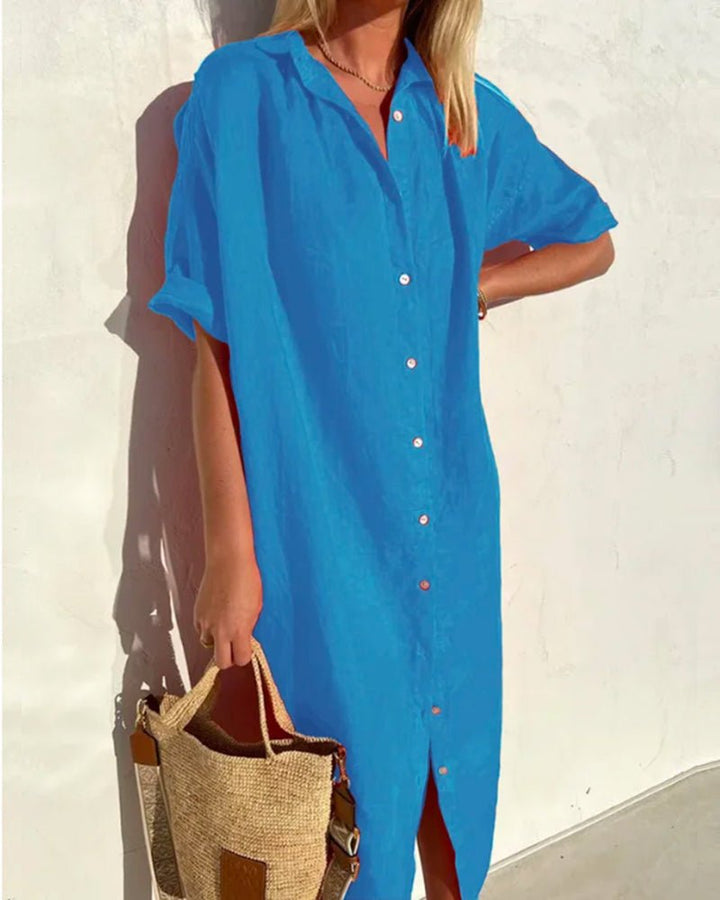 Hemdblusenglanz | Zeitloses Hemdblusenkleid