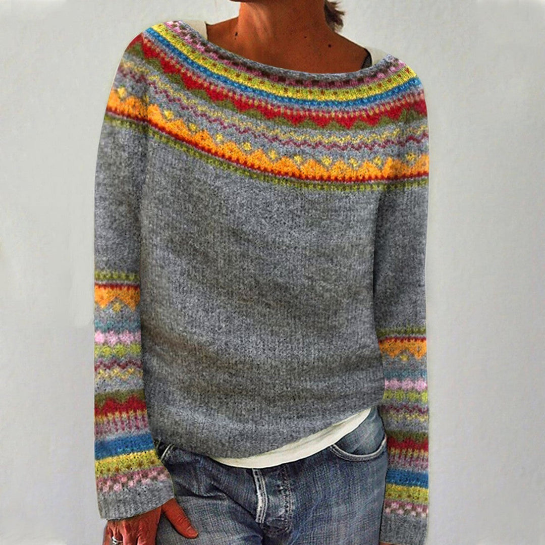 Nordmuster | Künstlerischer Pullover