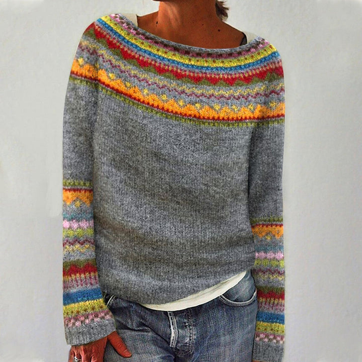 Nordmuster | Künstlerischer Pullover
