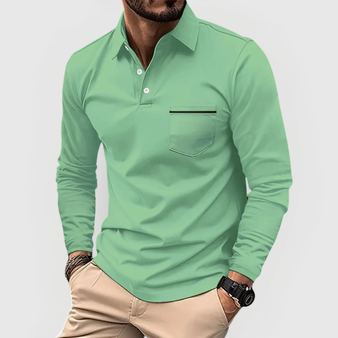 Rafaeletasche | Elegantes Polo mit Brusttasche