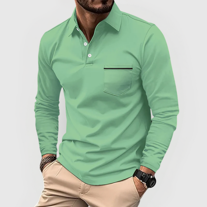 Rafaeletasche | Elegantes Polo mit Brusttasche