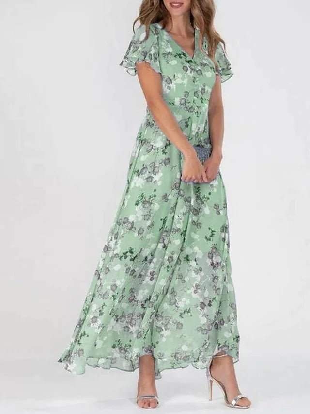 Farbrausch | Glamouröses Kleid mit Bauch-Kaschier-Effekt