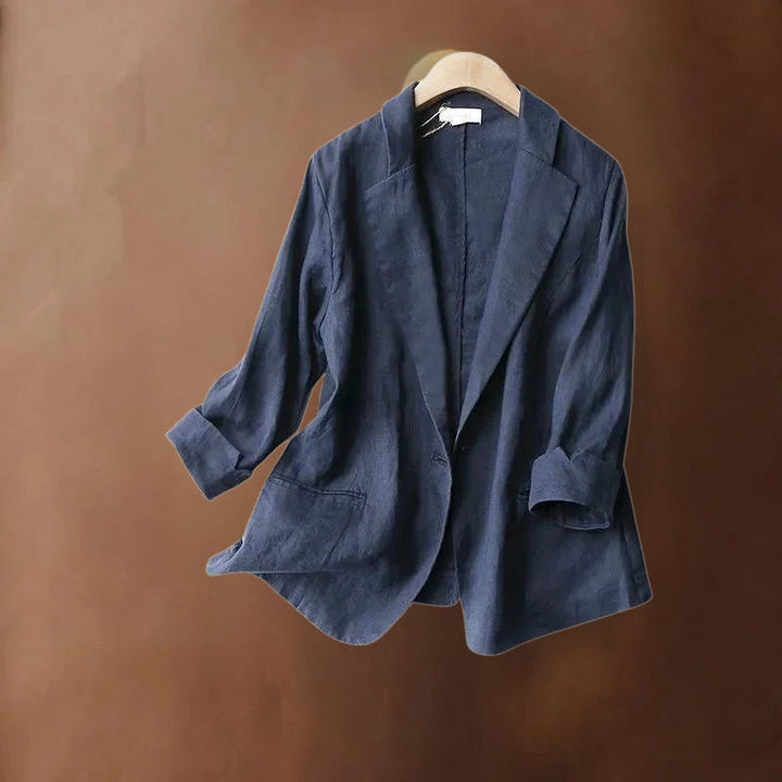 Leinenchic | Eleganter Leinenblazer
