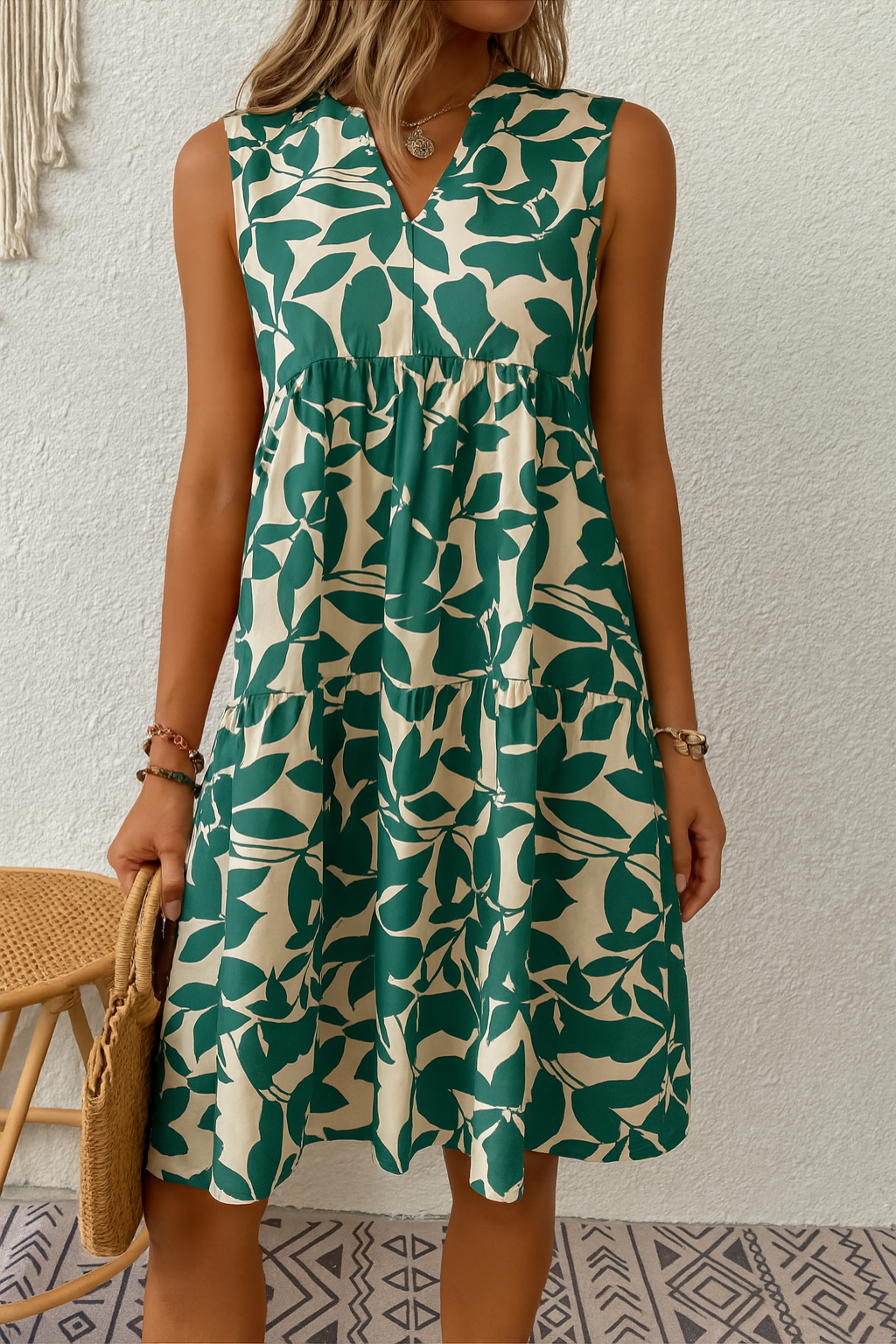 Sunelvamidi | Sommerlich Schickes Midikleid