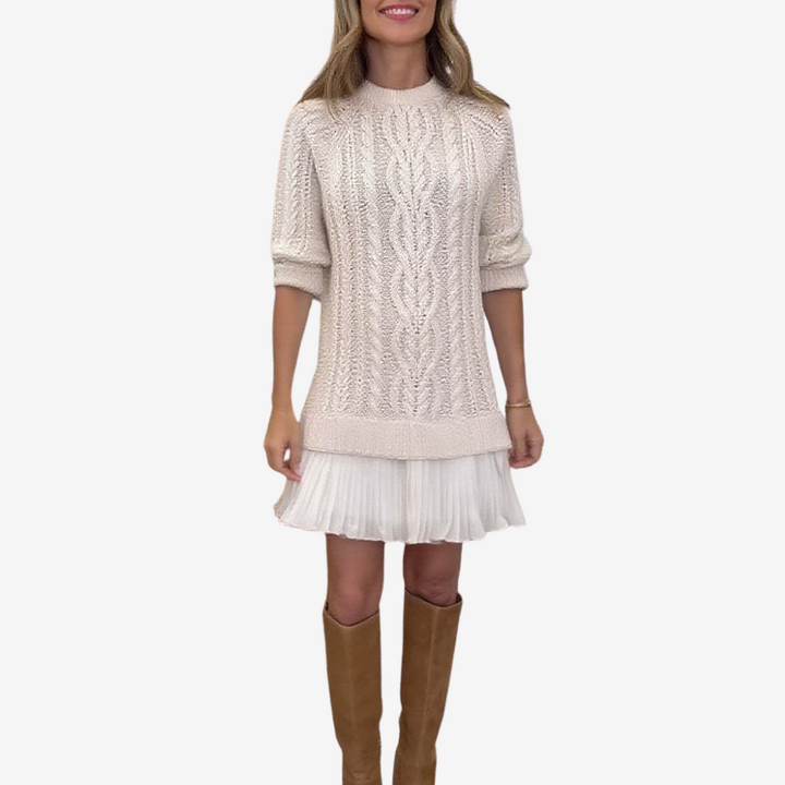 Trivorazopf | Stilvolles & Warmes Strickkleid