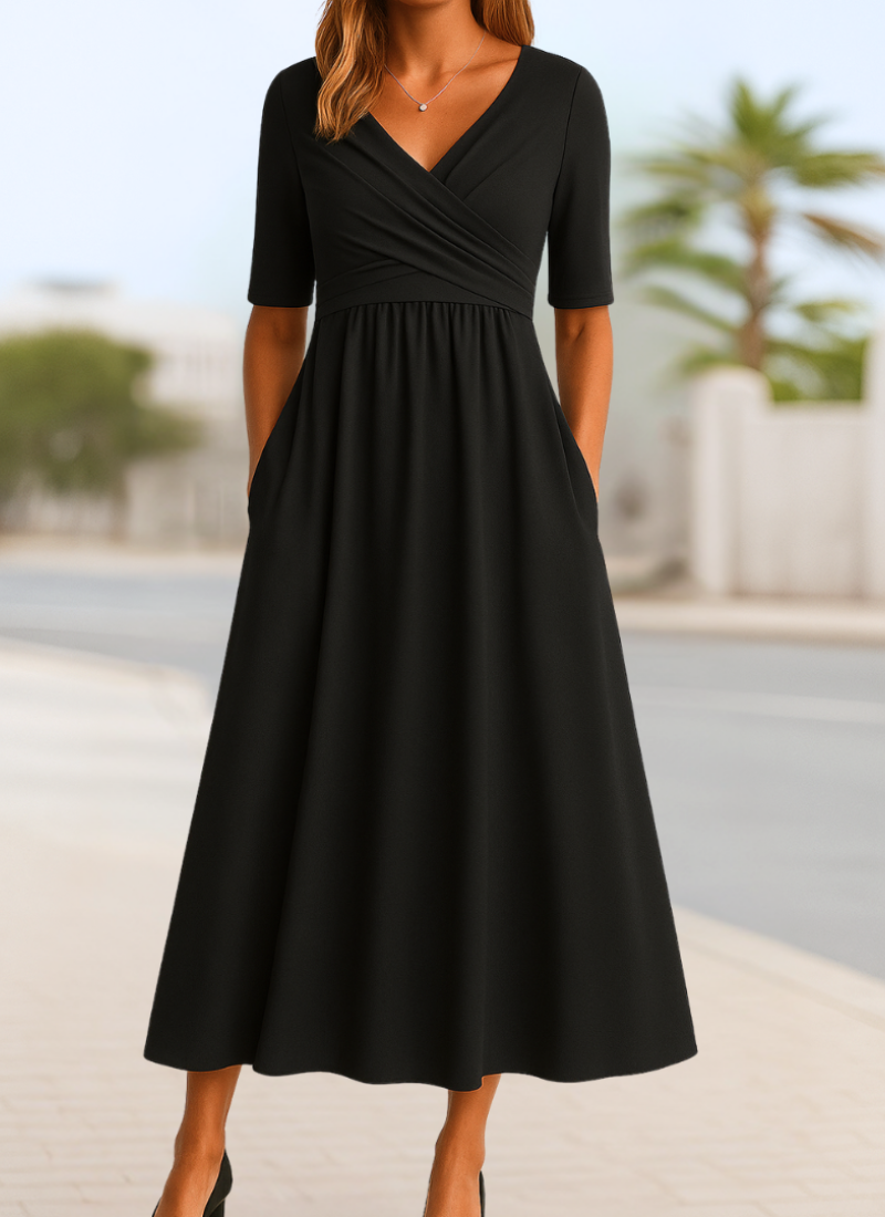 Nicawickel | Stylisches Wickelkleid