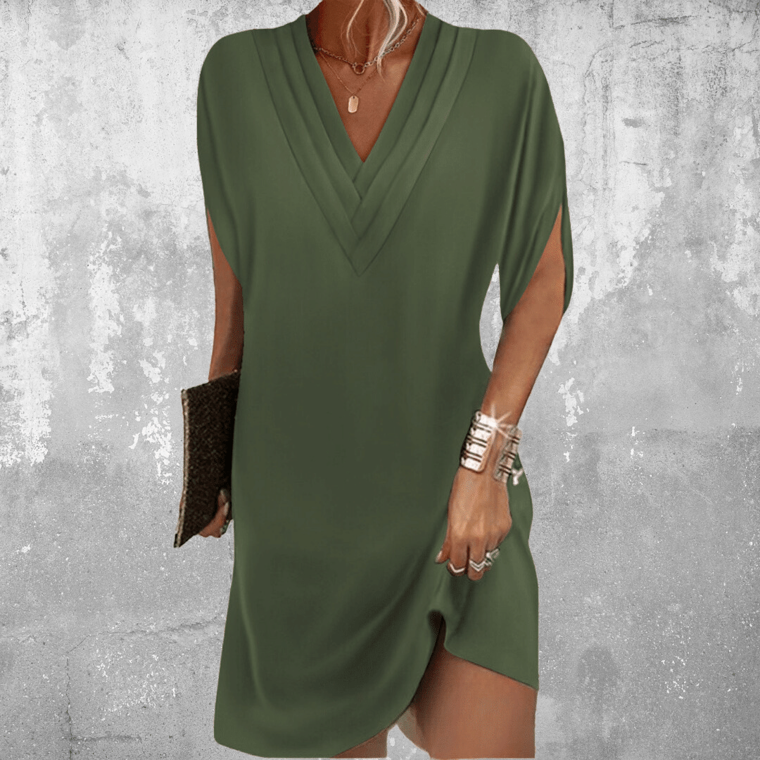 Raffinesse | Schmeichelndes Kleid mit Bauch-Kaschier-Effekt