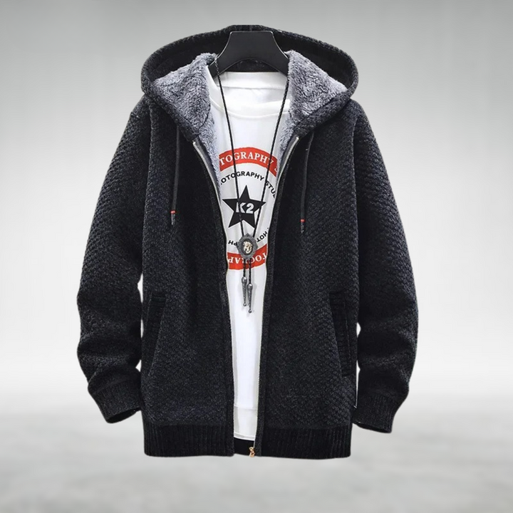 Strickkomfort | Bequemer Strick-Hoodie