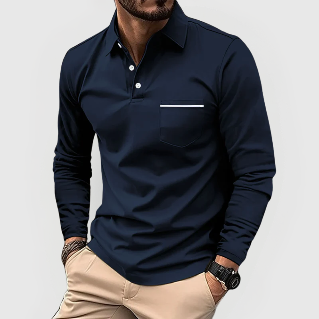 Rafaeletasche | Elegantes Polo mit Brusttasche