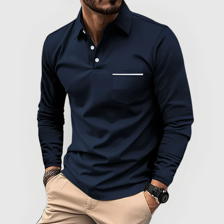 Rafaeletasche | Elegantes Polo mit Brusttasche