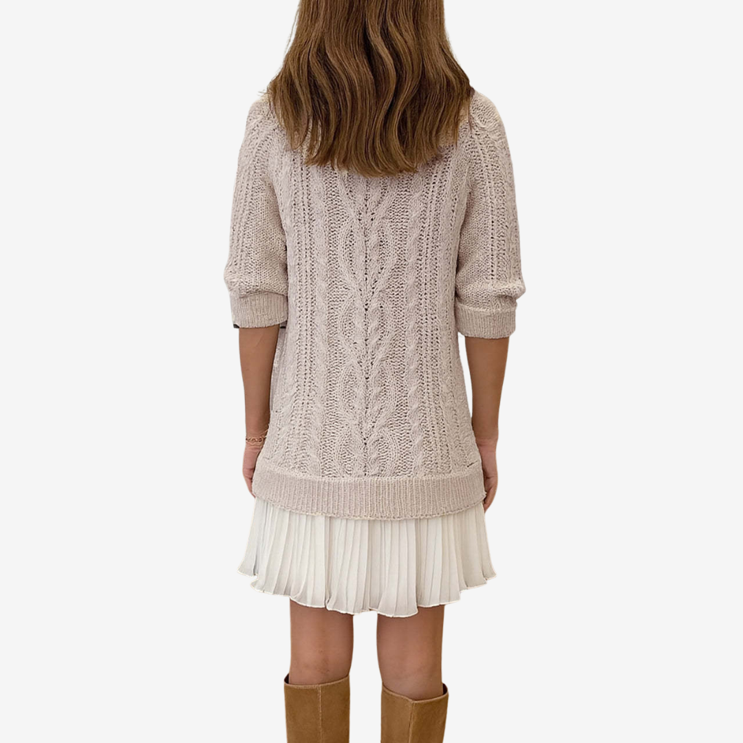 Trivorazopf | Stilvolles & Warmes Strickkleid