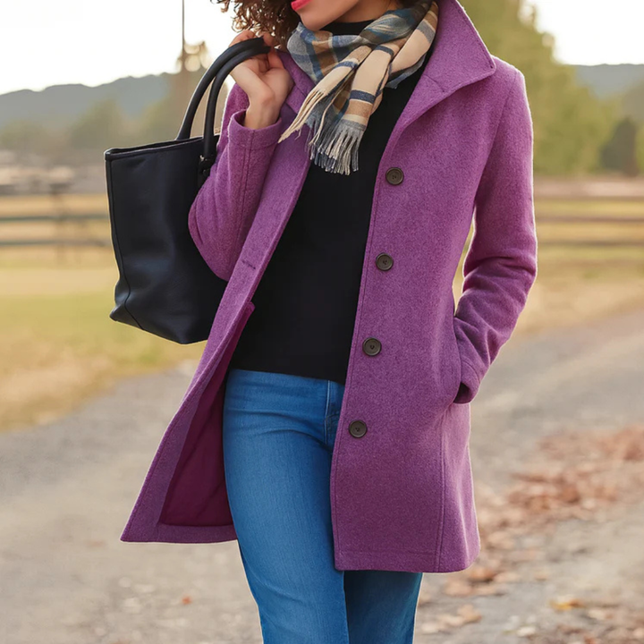 Serena Mantel in Violett