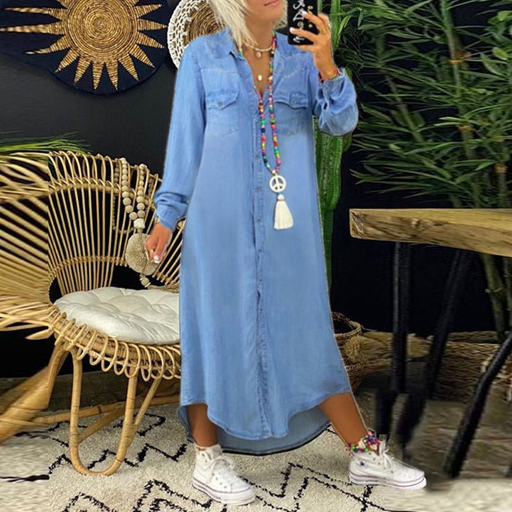 Denimtraum | Bequemes Jeanskleid