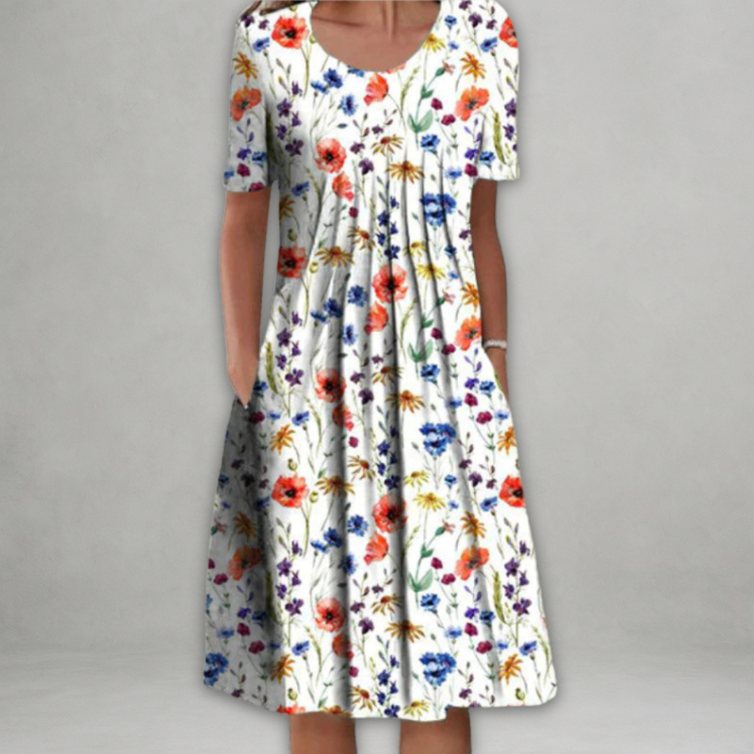 Eirabauch | Baumwollkleid mit Bauchbedeckung