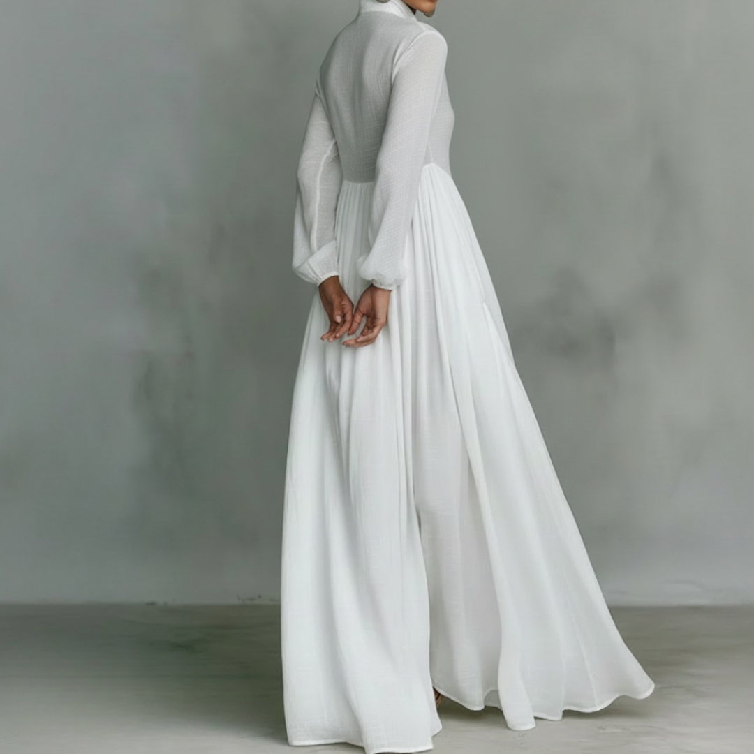 Gailbaumwolle | Essentielles Maxikleid aus Baumwolle