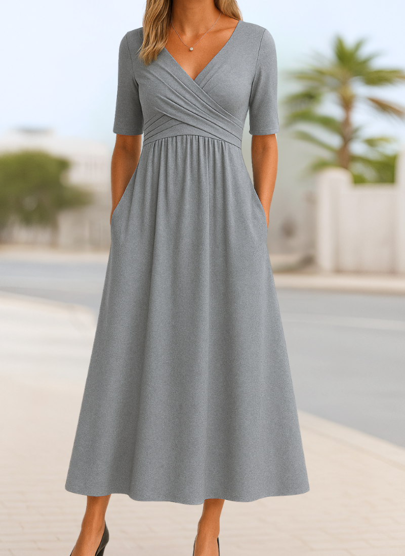 Nicawickel | Stylisches Wickelkleid