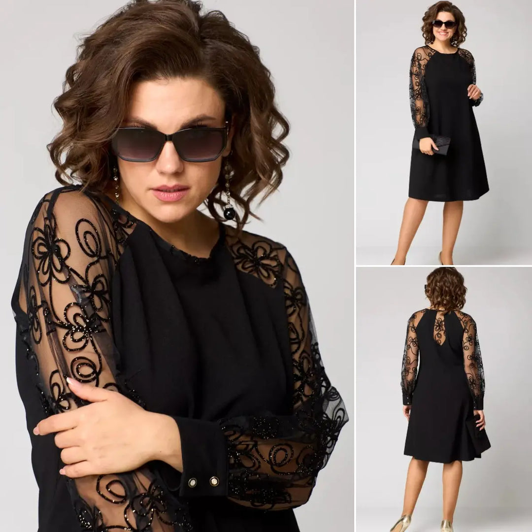 Almiraklassik | Klassisches Midi-Kleid für besondere Anlässe