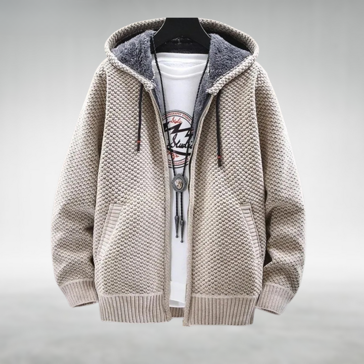Strickkomfort | Bequemer Strick-Hoodie