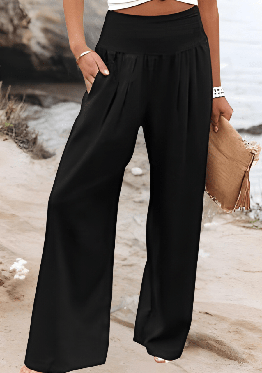 Küstenbrise | Lässige Wide-Leg Hose