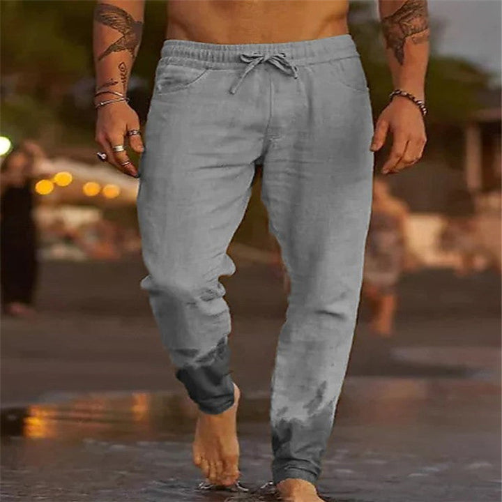 Strandbaumwolle | Lässige Herren Strandhose aus Baumwolle