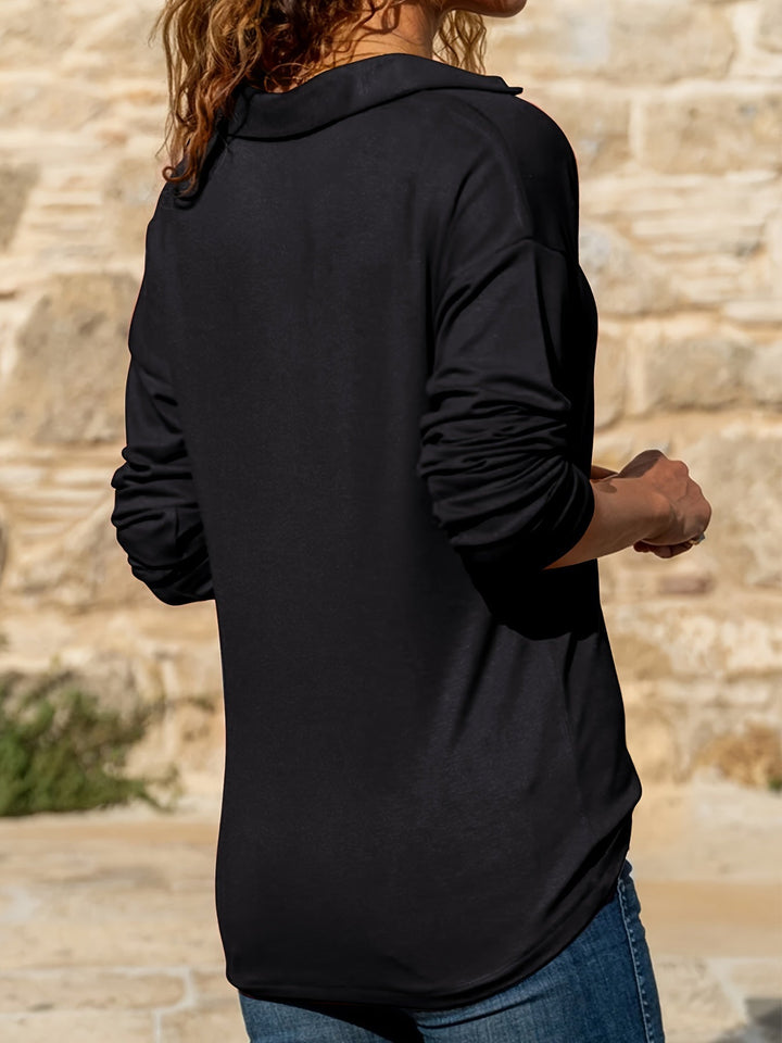 Zeitlos | Elegantes Langarmshirt
