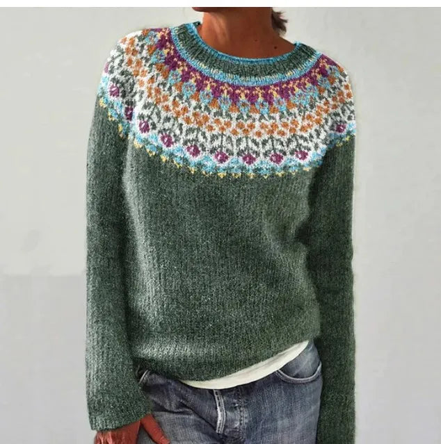 Nordmuster | Künstlerischer Pullover
