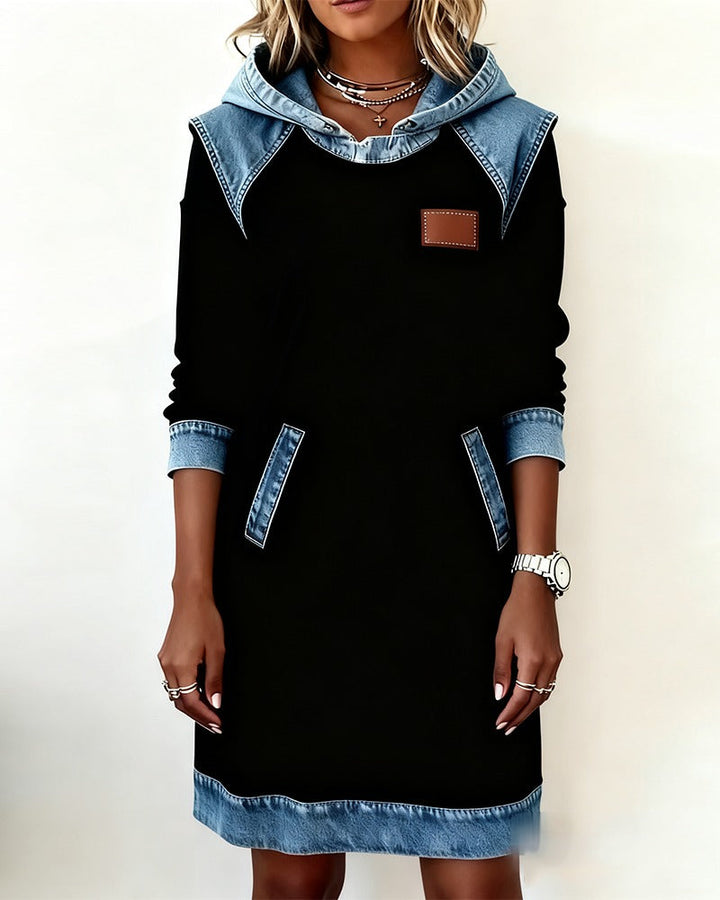 Angelicahoodie | Moderne Kleid mit Kapuze