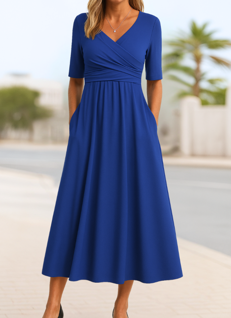 Nicawickel | Stylisches Wickelkleid