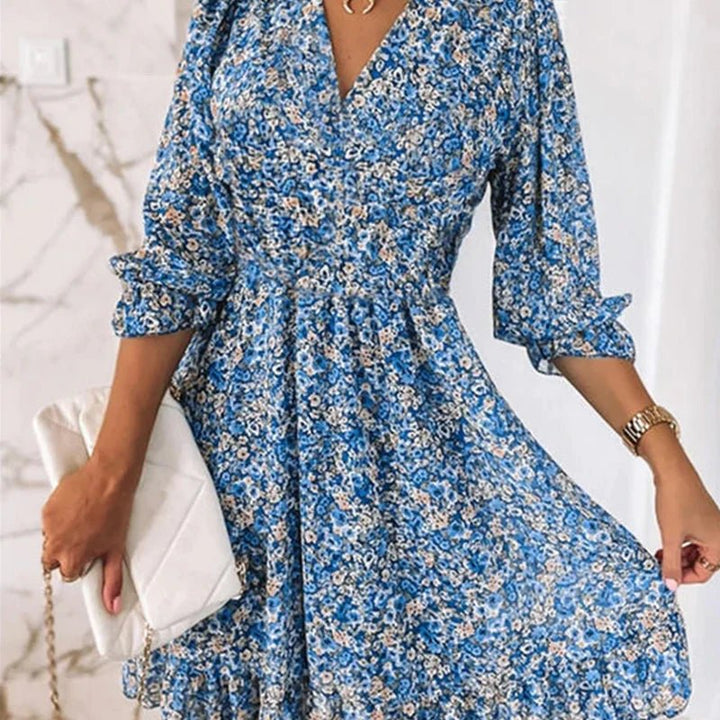 Frühlingszauber | Elegantes Blumenkleid