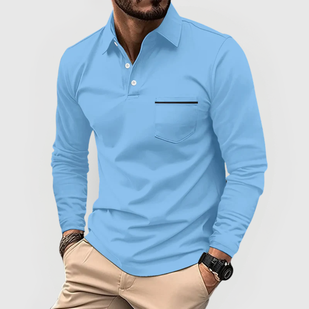 Rafaeletasche | Elegantes Polo mit Brusttasche