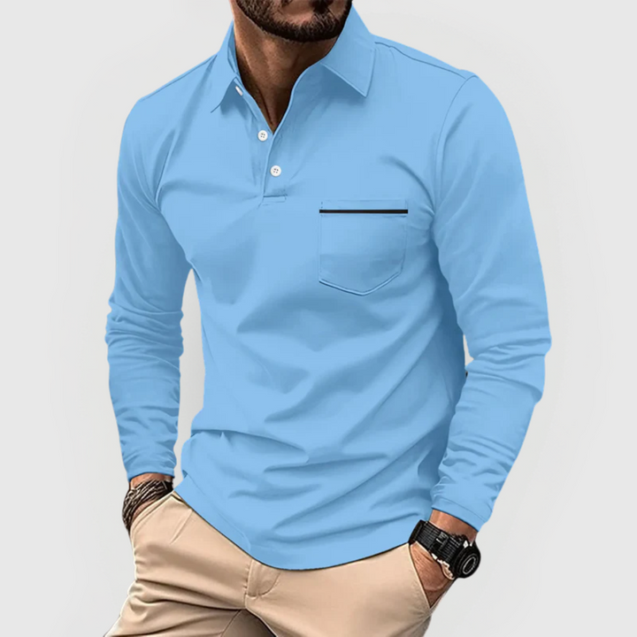 Rafaeletasche | Elegantes Polo mit Brusttasche