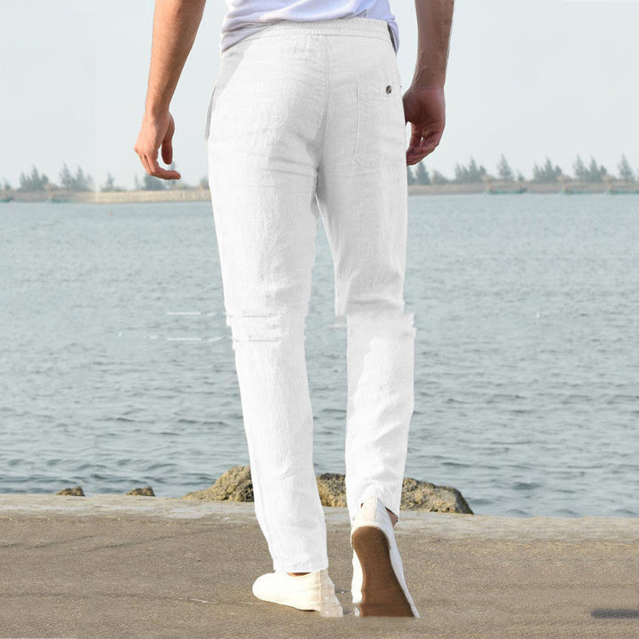 Urlaubshose | Herren Freizeithose mit elastischem Bund