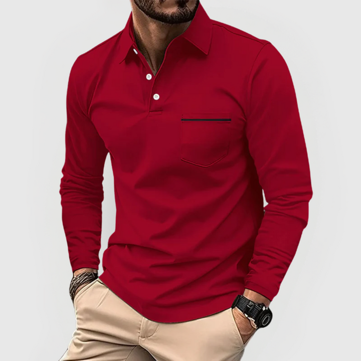 Rafaeletasche | Elegantes Polo mit Brusttasche