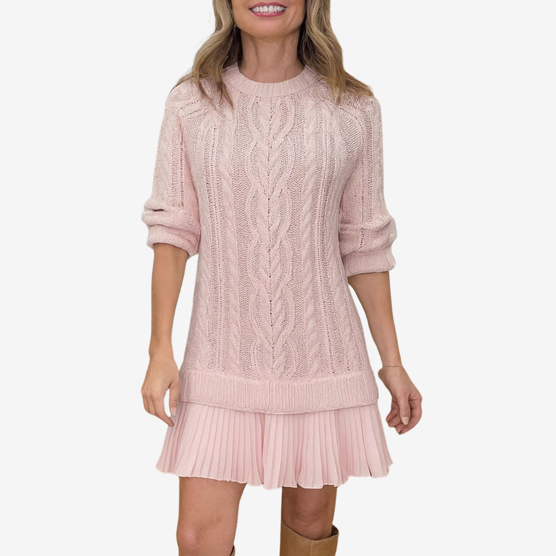 Trivorazopf | Stilvolles & Warmes Strickkleid